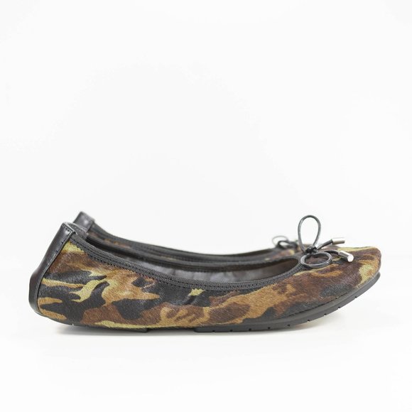 Me Too Halle Calf-Hair Flats - Picture 1 of 12